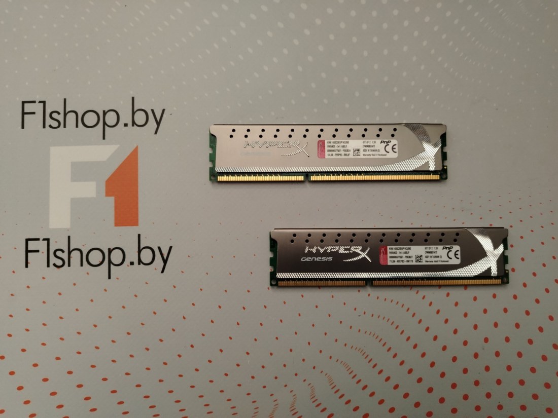 Оперативная память DDR-3 8Gb 1600MHz Kingston HyperX Genesis 2х4Gb (KHX1600C9D3K2/8G) !БУ!
