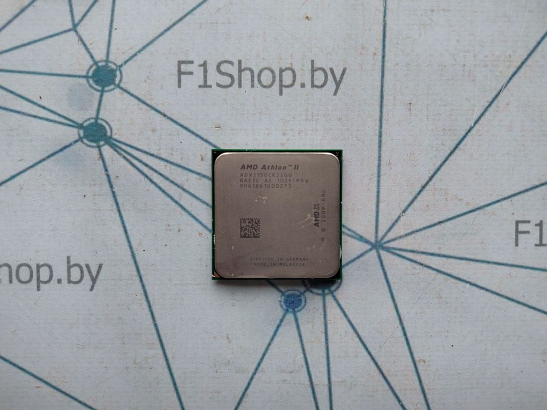 Процессор AMD Athlon II X2 215 AM3, 2 ядра, частота 2.7 ГГц, кэш 2 Мб + , техпроцесс 45 нм, TDP 65W