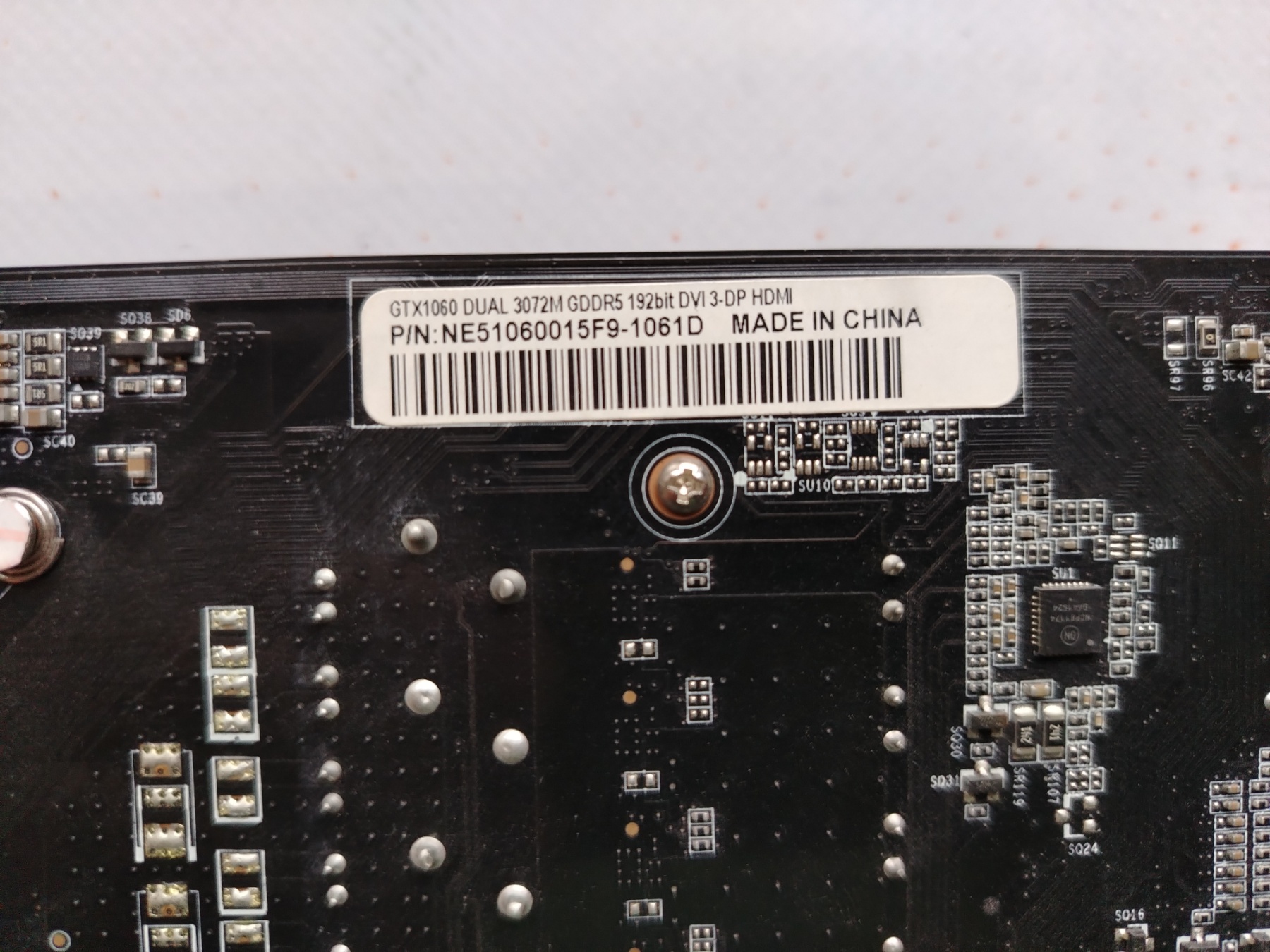 Видеокарта Palit GeForce GTX 1060 DUAL 3Gb GDDR5 192bit (NE51060015F9-1061D) БУ Видеокарта Palit GeForce GTX 1060 DUAL 3Gb GDDR5 192bit (NE51060015F9-1061D) БУ