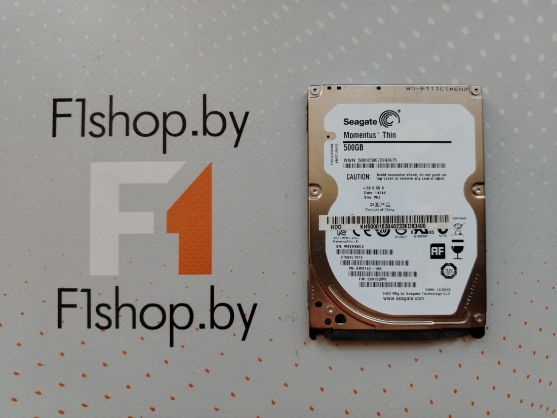 Жесткий диск для ноутбука Seagate 500GB (ST500LT012), 5400 об/мин БУ
