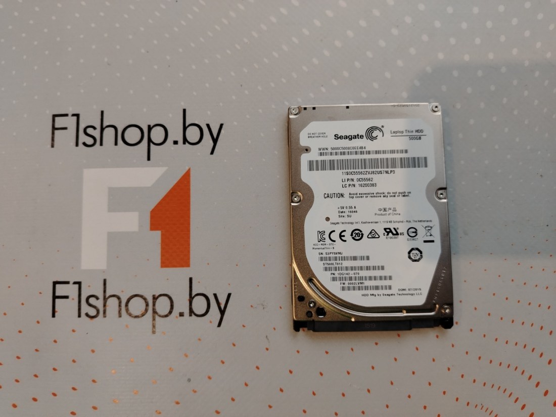 Жесткий диск для ноутбука Seagate 500GB (ST500LT012), 5400 об/мин БУ