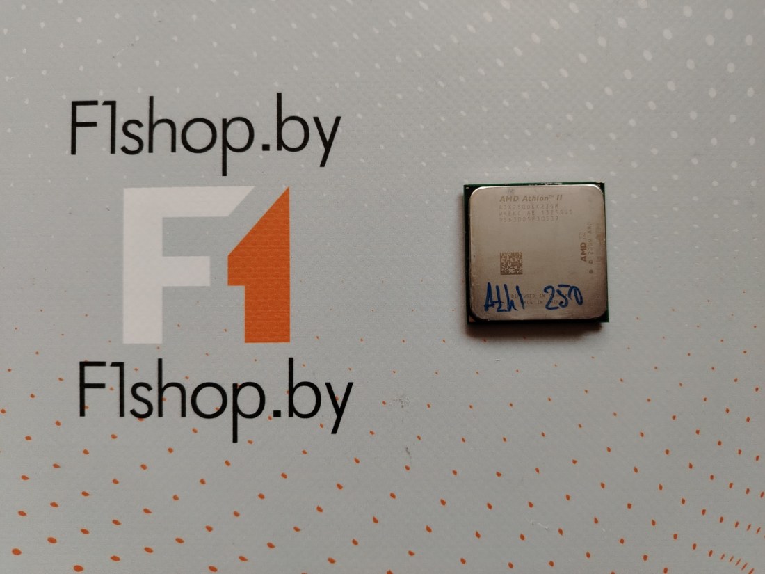 Процессор AMD Athlon II X2 250 (ADX2500CK23GM) AM3, 2 ядра*3 ГГц, кэш 2 Мб+ , 45 нм, TDP 65W