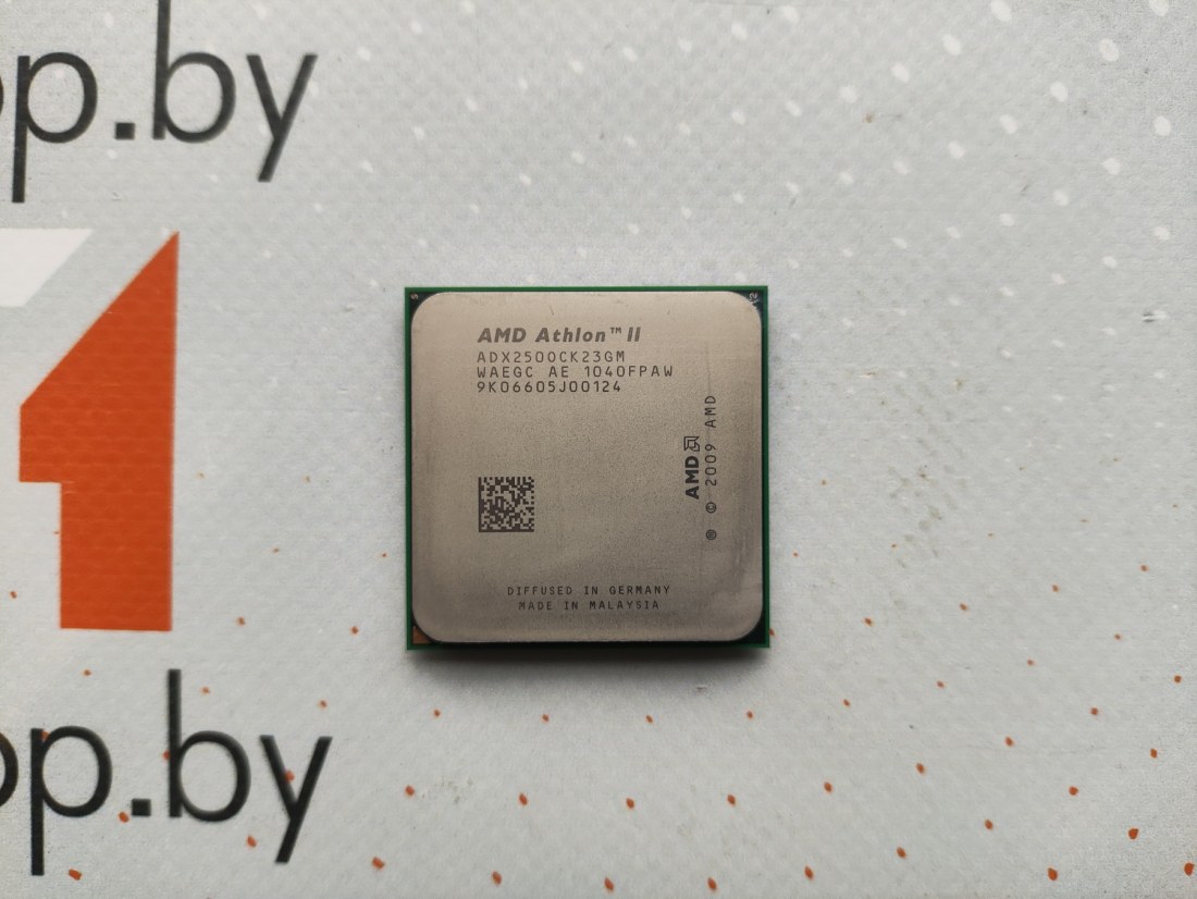 Процессор AMD Athlon II X2 250 (ADX2500CK23GM) AM3, 2 ядра*3 ГГц, кэш 2 Мб+ , 45 нм, TDP 65W