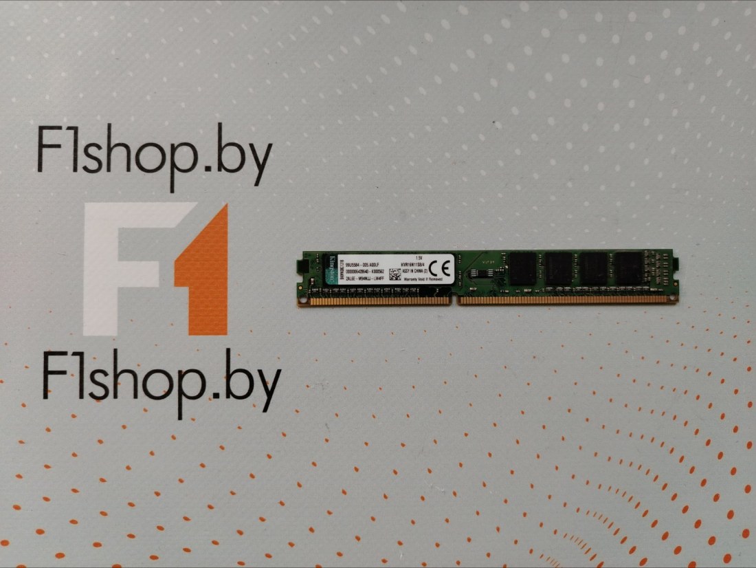 Оперативная память DDR-3 4096Mb 1600MHz Kingston (KVR16N11S8/4) БУ Оперативная память DDR-3 4096Mb 1600MHz Kingston (KVR16N11S8/4) БУ