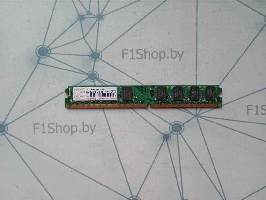 Оперативная память DDR-2 2048MB PC-6400 Transcend (557494-4952) БУ