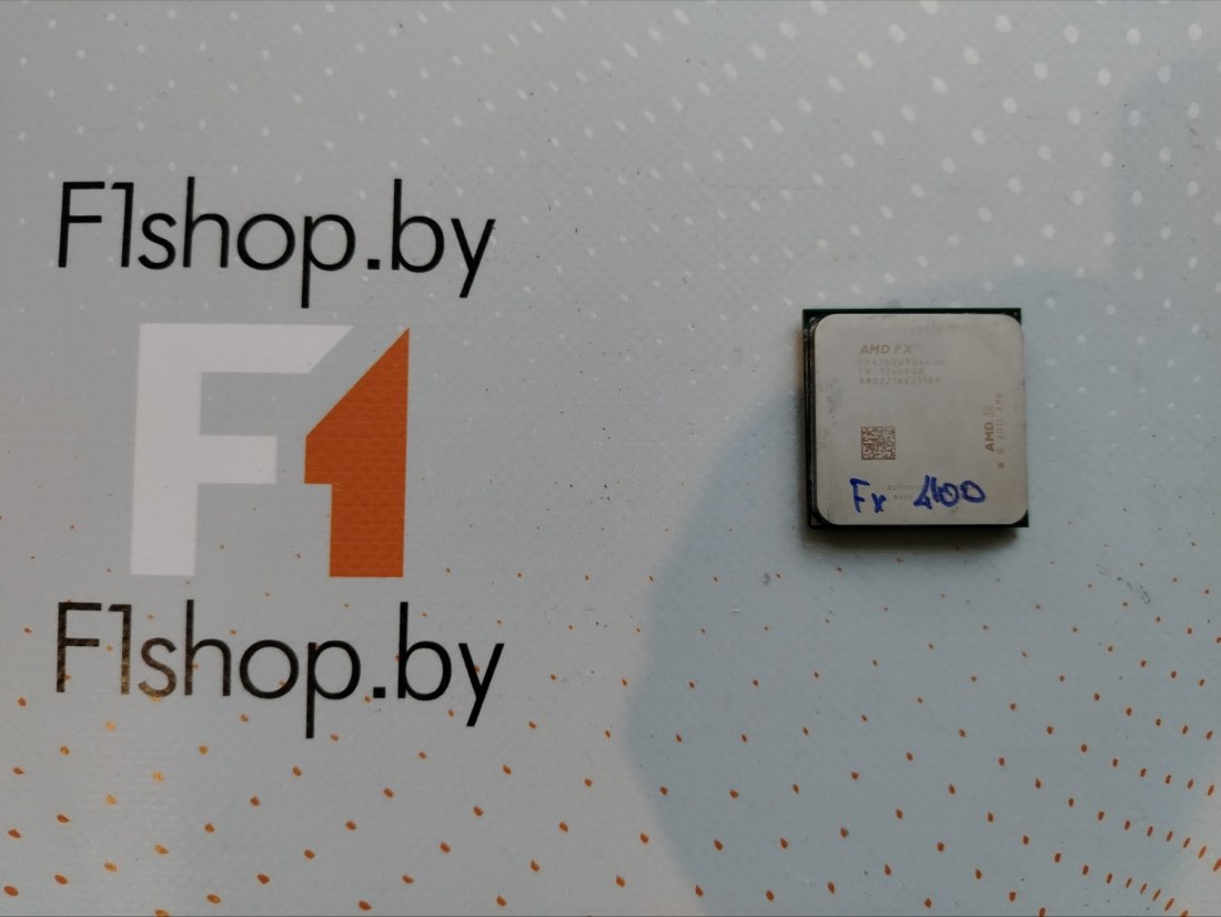 Процессор AMD FX-4100 (FD4100WMW4KGU), 4 ядра 3.8/3.6 ГГц, 95W, БУ