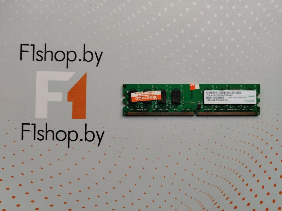 Оперативная память DDR-2 20489MB Apacer (AU02GE800C5NBGC) бу