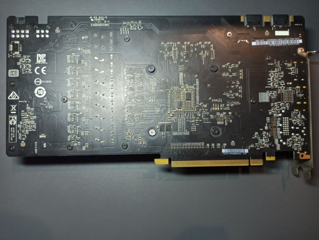 Видеокарта MSI GeForce GTX 1070 Armor 8GB GDDR5 (GTX 1070 ARMOR 8G OC) БУ