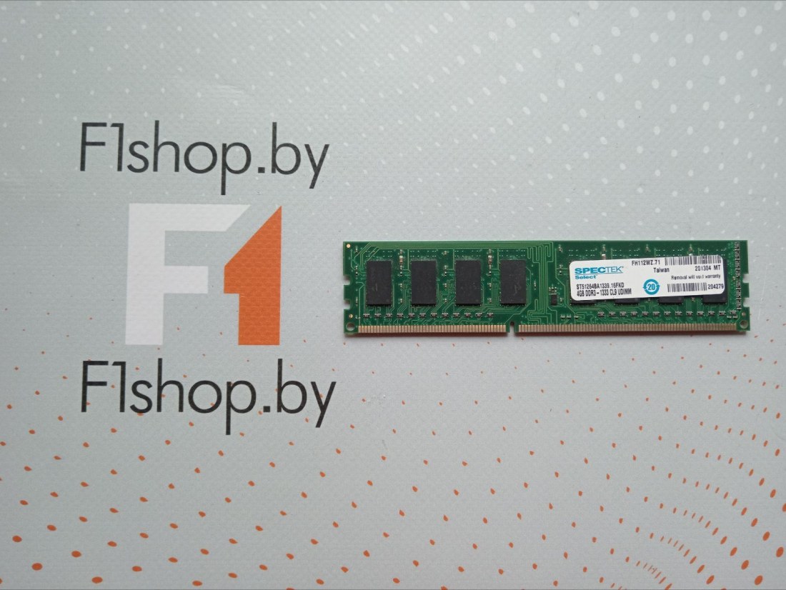 Оперативная память DDR-3 4096MB 1333MHz Spectek (ST51264BA1339.16FKD) !БУ!