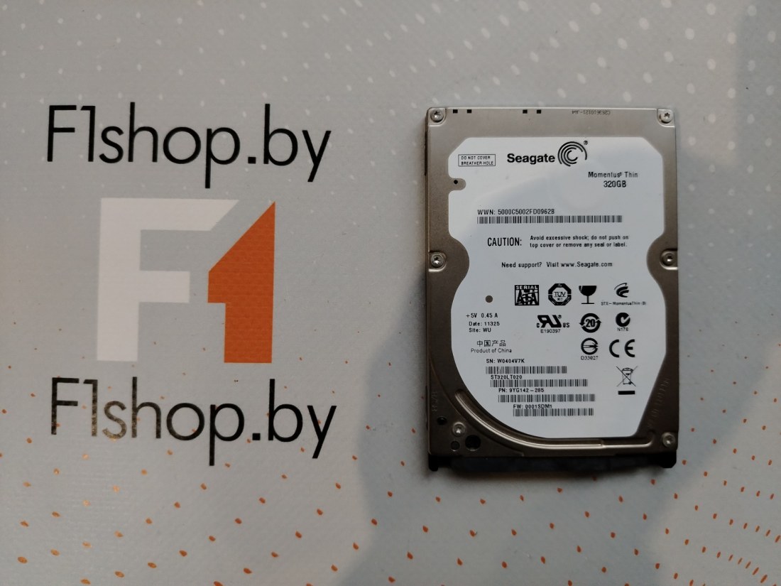 Жесткий диск для ноутбука Seagate 320GB Momentus 5400.6 (ST320LT020), SATA 2.0 (3Gbps), 5400 об/мин