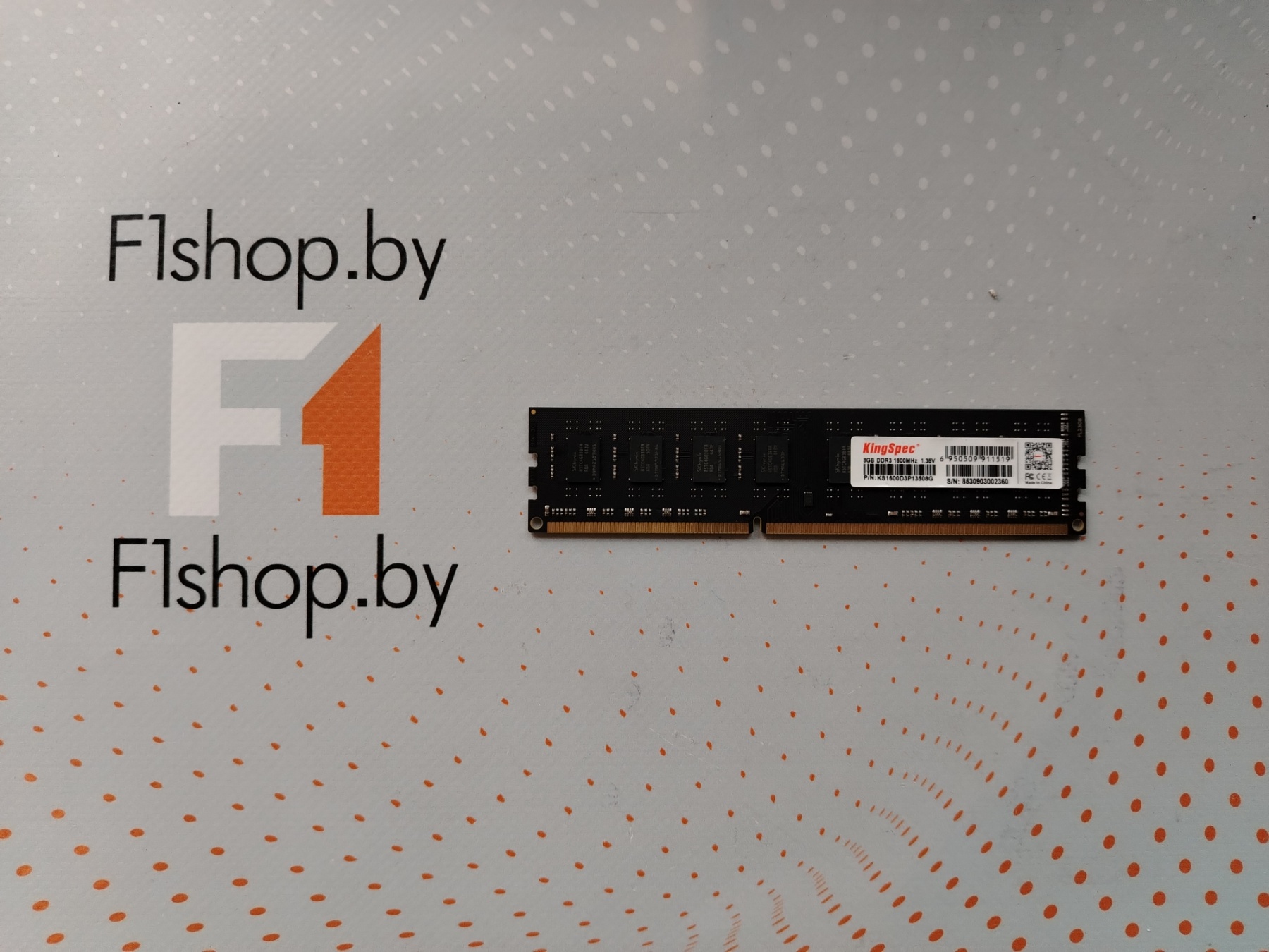 Оперативная память DDR-3 8Gb 1600MHz KingSpec (KS1600D3P15008G),  бу