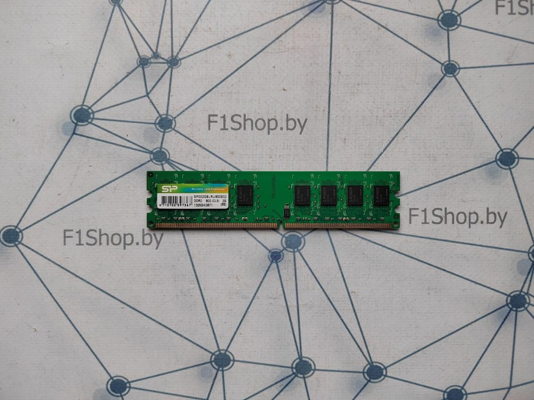 Оперативная память DDR-2 2048MB Silicon-Power PC-6400 (SP002GBLRU800S02) БУ