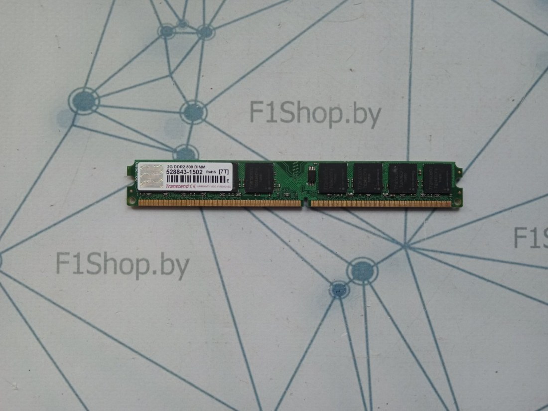 Оперативная память DDR-2 2048MB Transcend (55577-2061 7T),   БУ