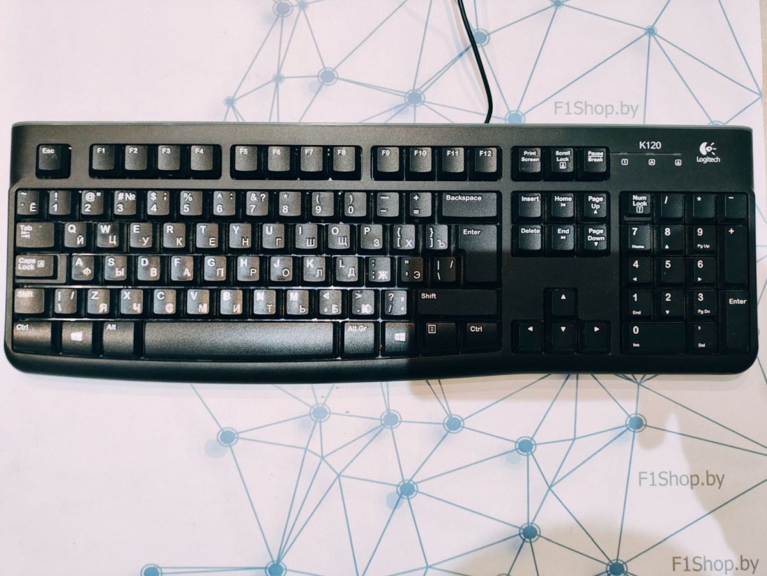 Клавиатура Logitech K120 БУ Клавиатура Logitech K120 БУ