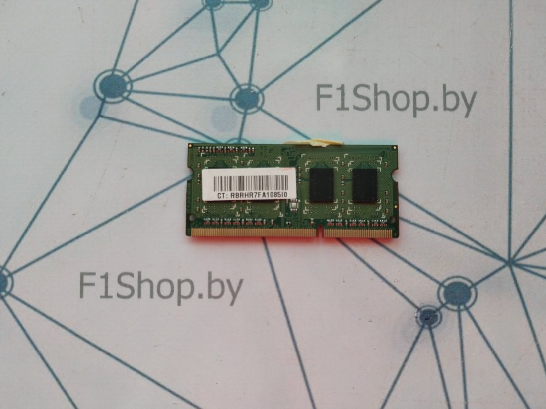 Модуль SODDR3 RAM для ноутбука 1Gb 1333MHz (PC3-10600) Samsung (M471B2873FHS-CH9) БУ Модуль SODDR3 RAM для ноутбука 1Gb 1333MHz (PC3-10600) Samsung (M471B2873FHS-CH9) БУ