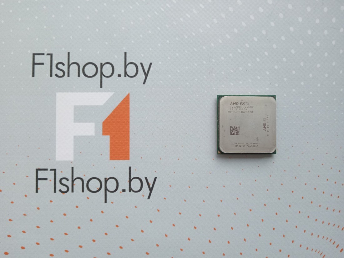 Процессор AMD FX-4200 (FD4200FRW4KGU) AM3+, 4 ядра, 3.3 ГГц, БУ