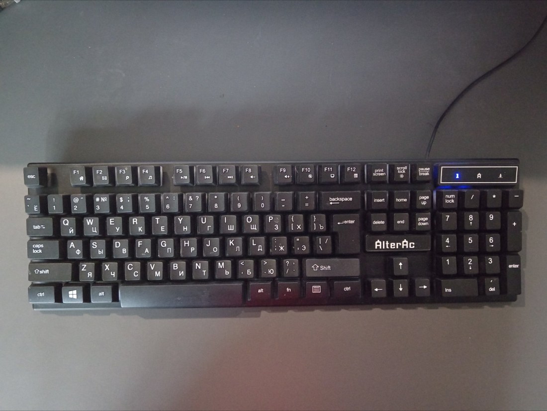 Клавиатура Alter Acs (K002-GLC), БУ