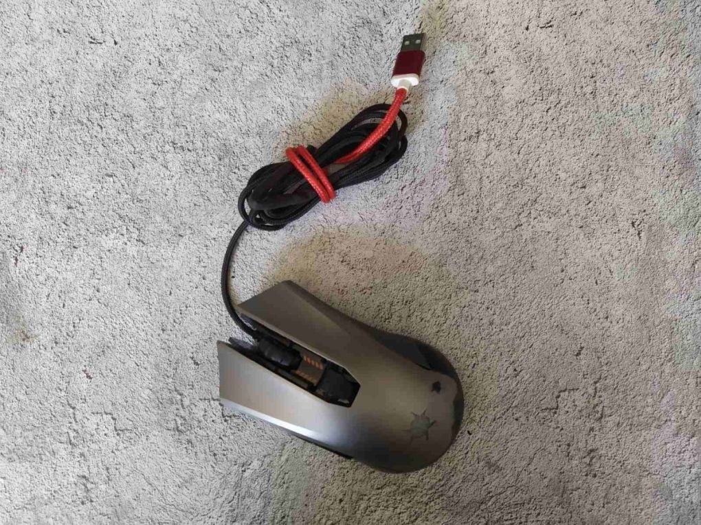 Мышь M33 Frommer  чёрная/серебро  БУ