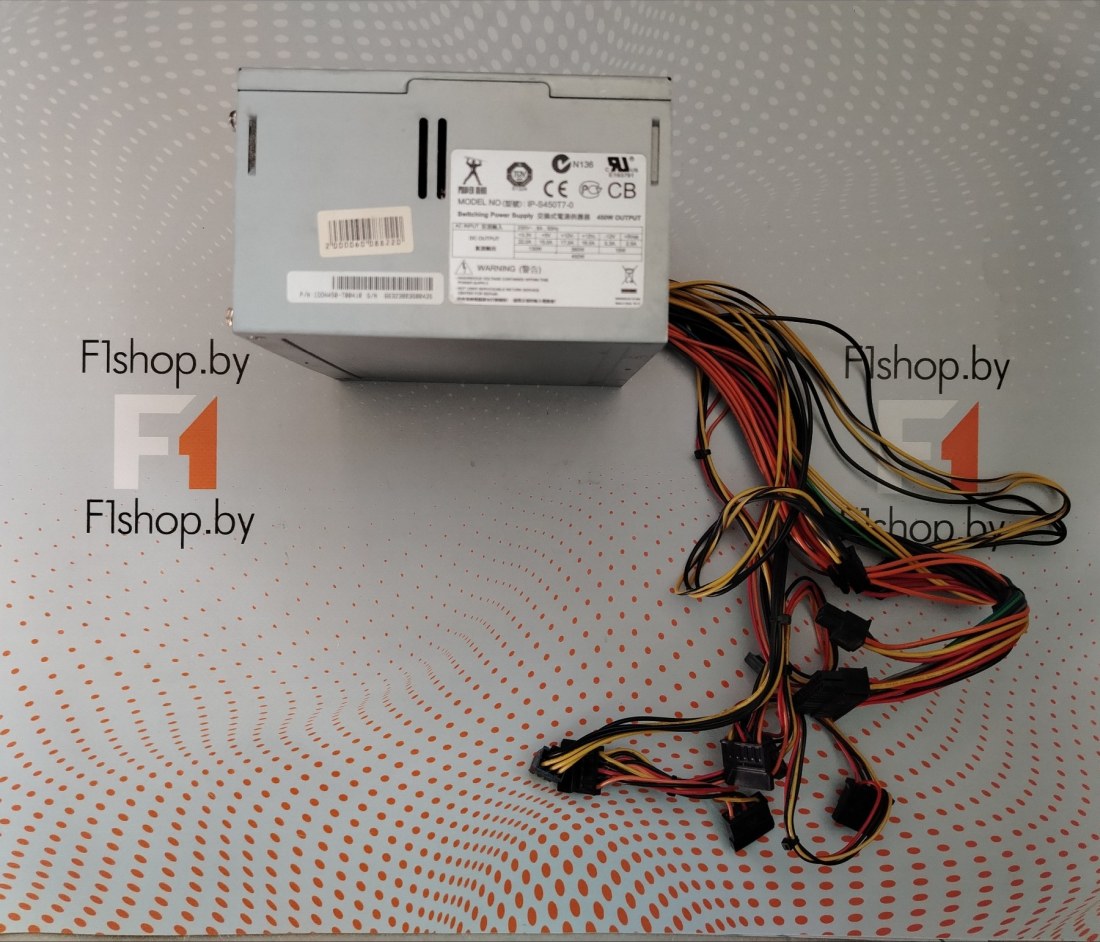 Блок питания 450W In Win RB-S450T7-0 (6pin video), БУ Блок питания 450W In Win RB-S450T7-0 (6pin video), БУ