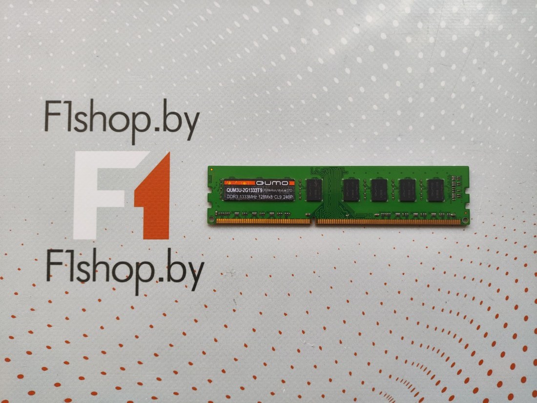 Оперативная память DDR-3 2048Mb 1333MHz QUMO (QUM3U-2G1333) БУ