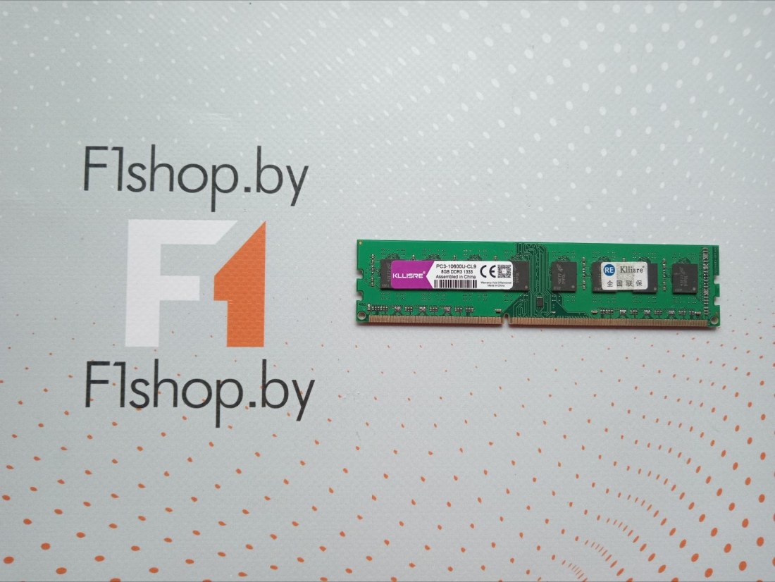 Оперативная память DDR-3 8Gb 1333 Kllisre (PC-10600U-CL9), бу Оперативная память DDR-3 8Gb 1333 Kllisre (PC-10600U-CL9), бу