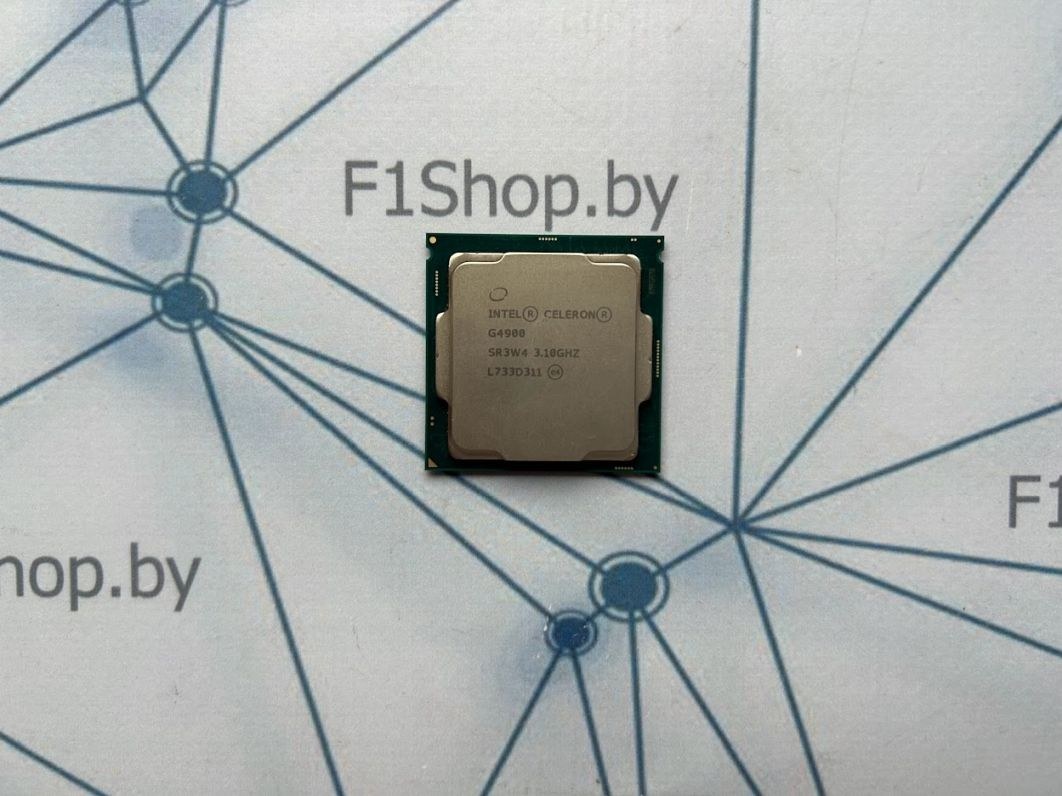 Процессор Intel Celeron G4900 LGA1151 v2, 2*3.1 ГГц, 54W, БУ