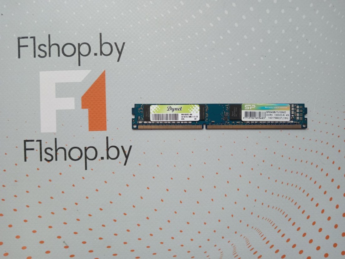 Оперативная память DDR-3 4096Mb 1333MHz Silicon-Power (SP004GBVTU133N02) БУ