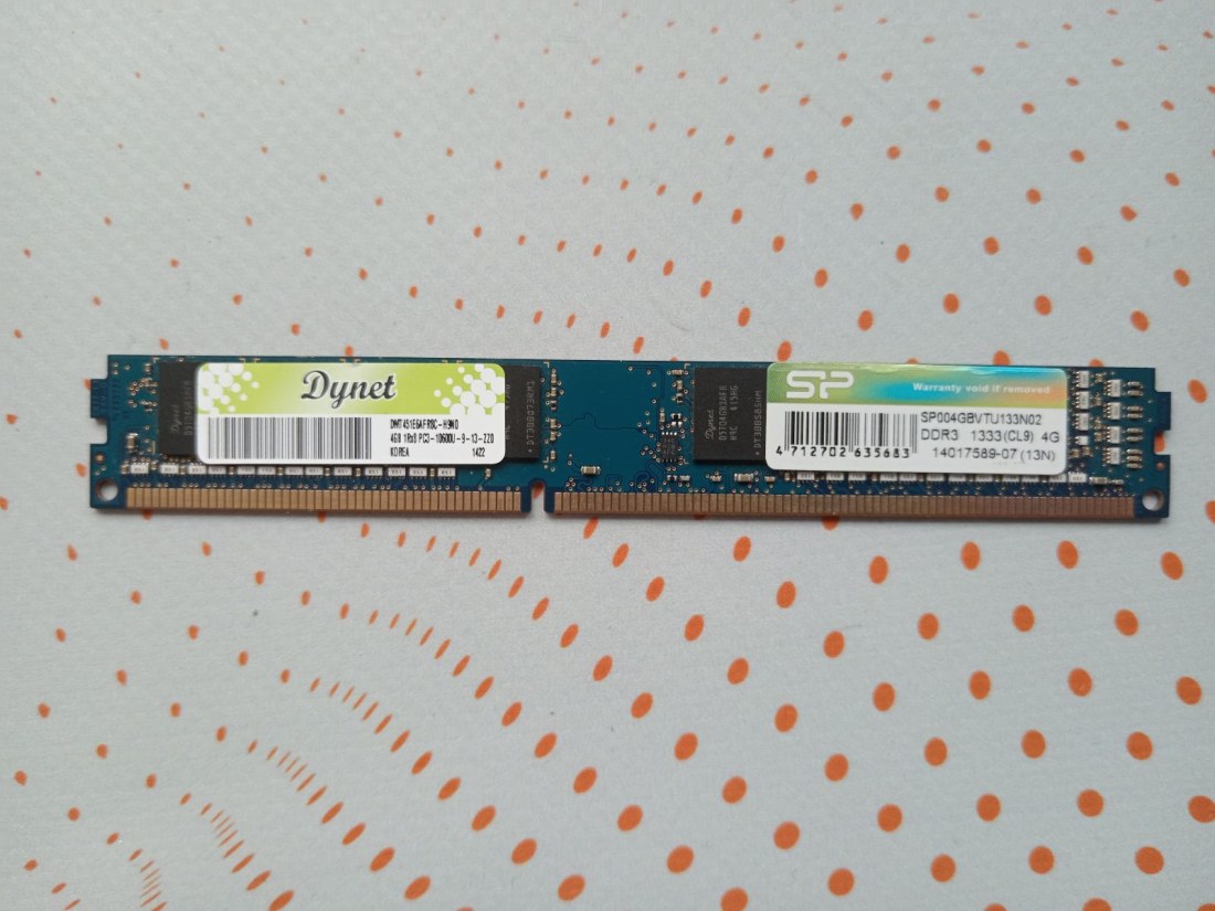 Оперативная память DDR-3 4096Mb 1333MHz Silicon-Power (SP004GBVTU133N02) БУ Оперативная память DDR-3 4096Mb 1333MHz Silicon-Power (SP004GBVTU133N02) БУ