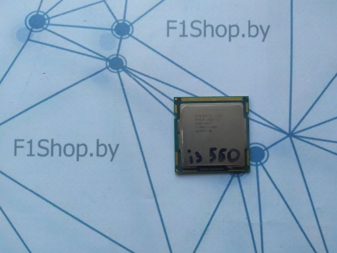 Процессор Intel Core i3-550 TDP 73W, LGA1156 БУ