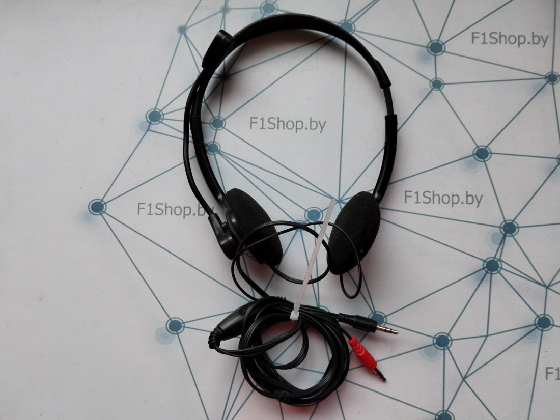 Наушники c микрофоном Gembird   20-20000 Гц, кабель 2 м,  БУ