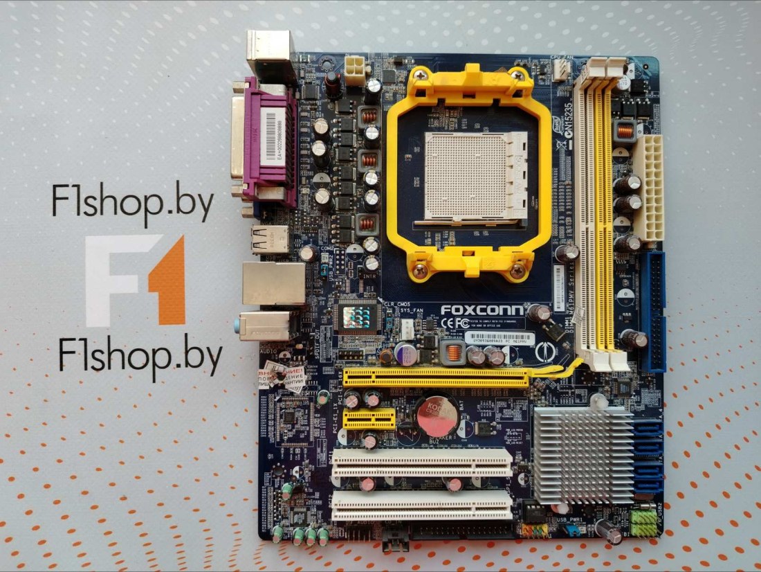 Материнская плата Foxconn M61PMV  2xDDR2, mATX, Sock AM2+,  БУ