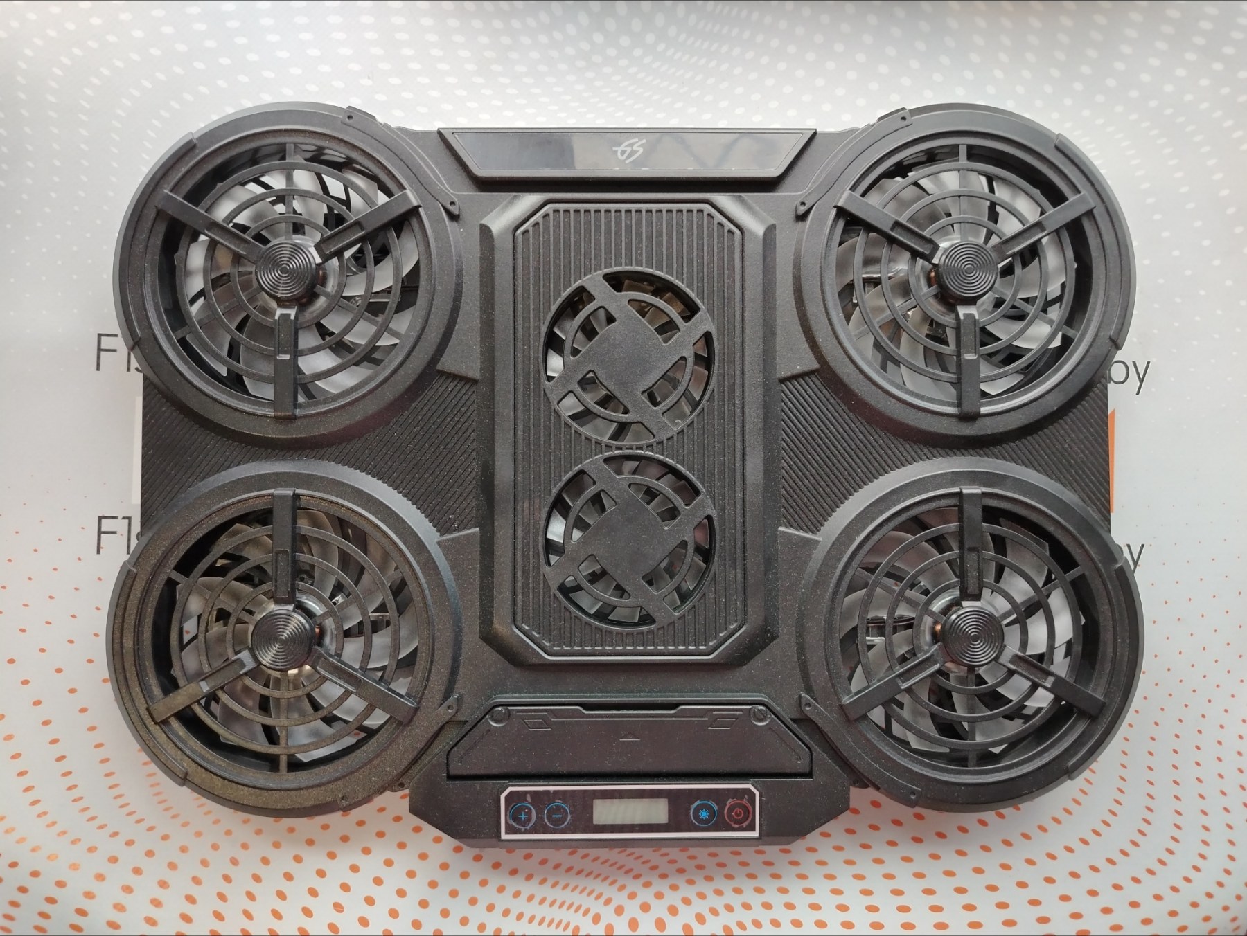 Подставка для ноутбука DEXP  GS06F-0до 17.3'/активное охлаждение/регулируемый наклон/2xUSB