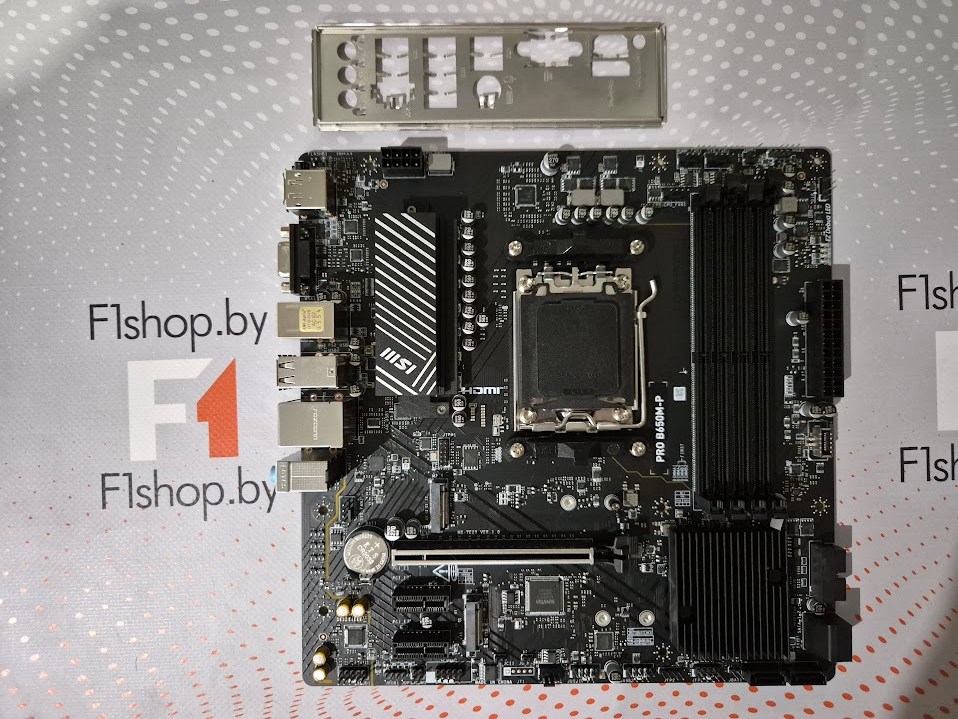 Материнская плата MSI Pro B650M-P mATX, 4xDDR5 до 7200 МГц, 2xM.2, БУ